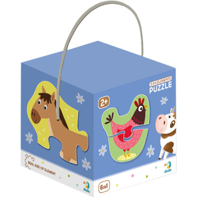 Пазл DoDo 2-3-4 елементи Домашні тварини (300152) Вінниця - фото 1