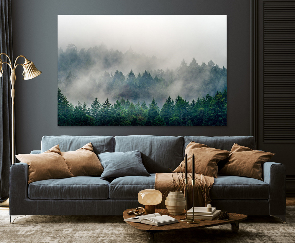 Картина холст в гостиную / спальню  Природа гір    MLP_299 60x100 см Киев - изображение 3