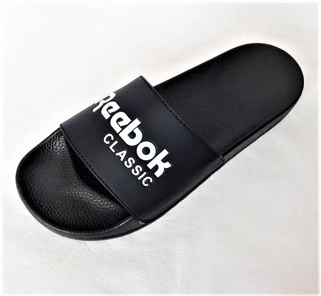 Чоловічі Шльопанці Тапочки Reebok Сланці Рибок Чорні (розміри: 40) Дніпро - фото 3