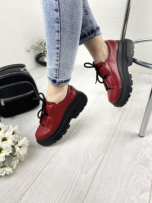 TWO STEPS Туфлі жіночі TWO STEPS 1603 червоні (весна-осінь, шкіра натуральна) (3379) лише 37р. Коломия - фото 8