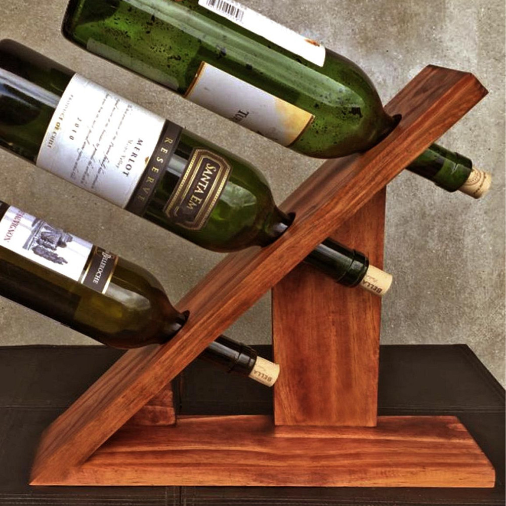 Настільна винна полиця "Пінета" шафран Миколаїв - фото 1