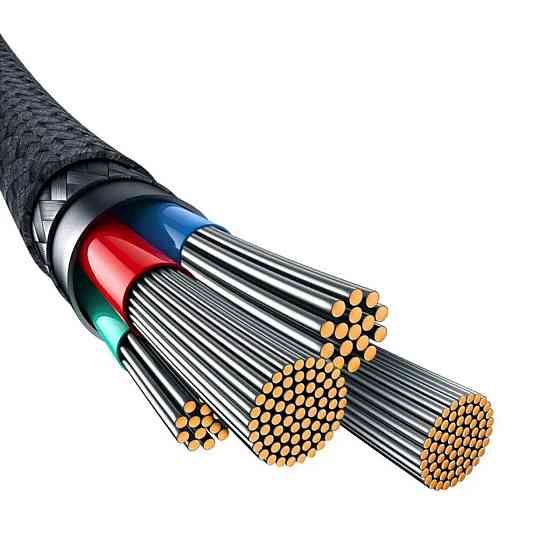 Кабель Type C - Lightning Baseus Unbreakable Series Fast Charging Data Cable USB to iP 2.4A 2m Stellar White P10355802221-01 Одеса