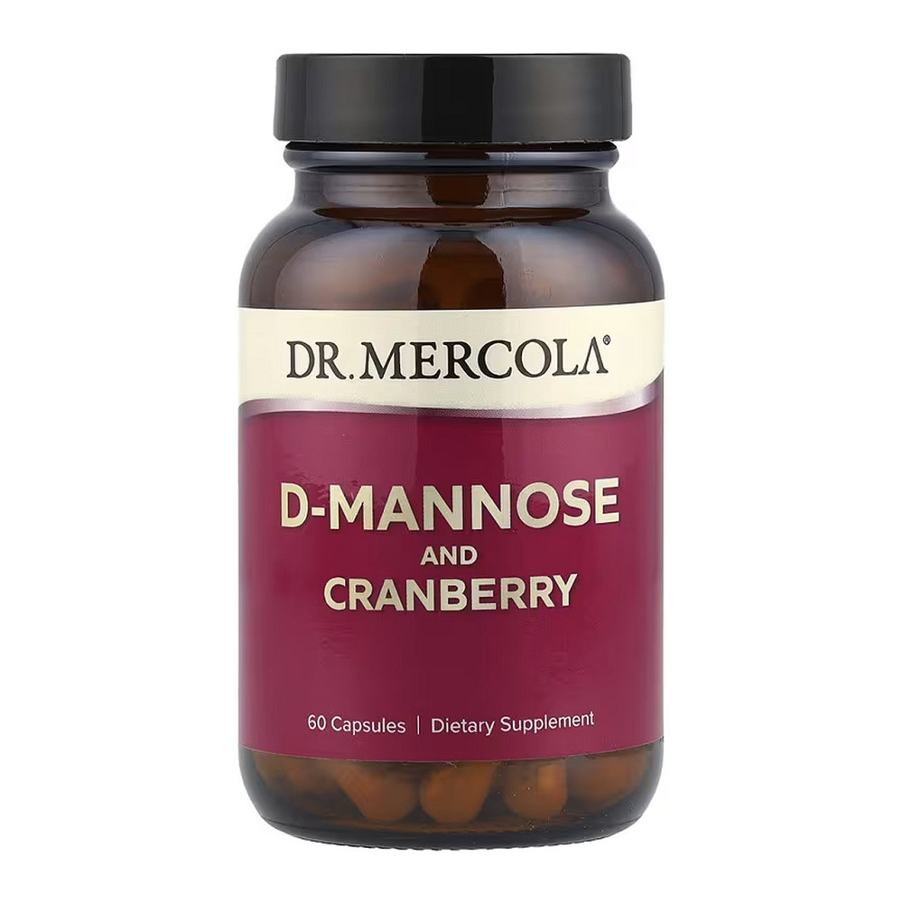 D-Mannose and Cranberry Extract - 60 caps (До 10.26) Київ - фото 1