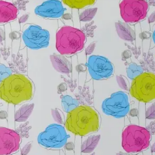 Шторка для ванної 180*180см Colorful flowers МД Виланд Житомир