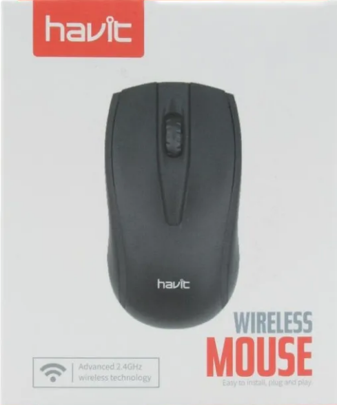 Мишка бездротова Havit HV-MS858GT чорний/сірий Житомир - фото 3