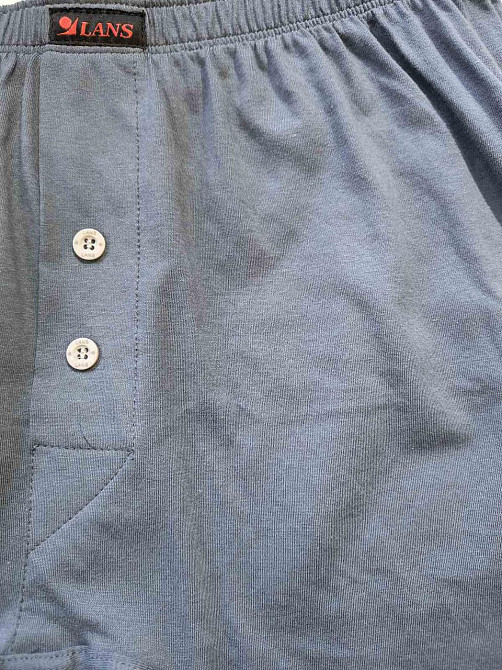 Труси чоловічі бокси Lans 01/004 M, Сірий Київ - фото 3