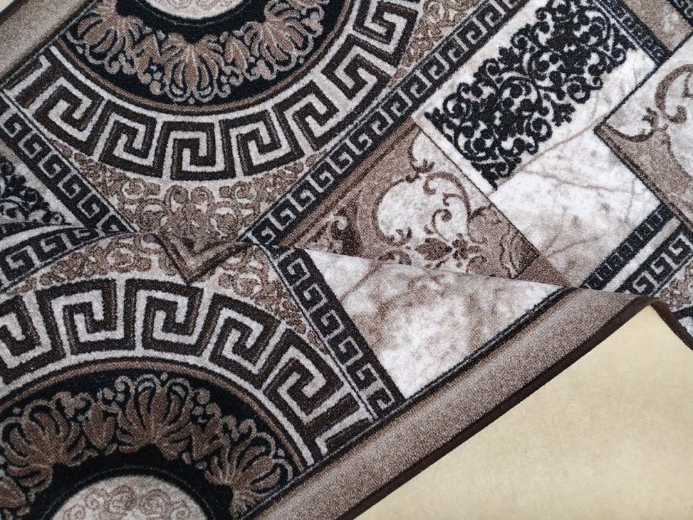 Ковровая дорожка лучшая цена, Версаче серый,  Ковёр на отрез 120, 500 Каменское - изображение 4