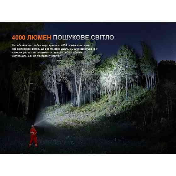 Налобний ліхтар Fenix ​​HP35R SAR з вогнетривкою пов'язкою Вінниця