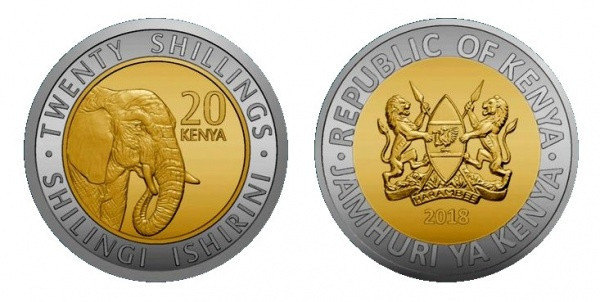 Kenya Кенія 20 Shillings 2018 UNC Полтава - фото 1