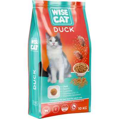 Сухий корм для кішок Wise Cat Duck 400 г (4820111141654) Вінниця