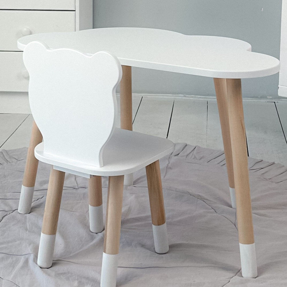 Детский столик и стульчик для занятий и игр, детские столы и стулья для детского сада Стол тучка и стульчик Киев - изображение 7