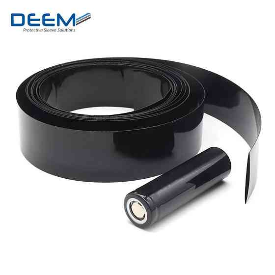 Термоусадочная трубка черная 1м для изоляции Киев