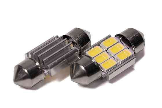 Светодиодная лампа StarLight T11 6 диодов 5630 1W 12V WHITE / 31mm / мультиполярная Харьков