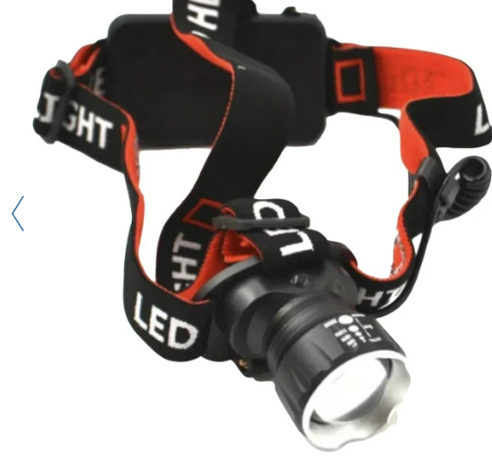 Світлодіодний Ліхтарик налобний BL-T07B-P90 до 500м дальність, 2 акумулятори, ZOOM Одеса - фото 6