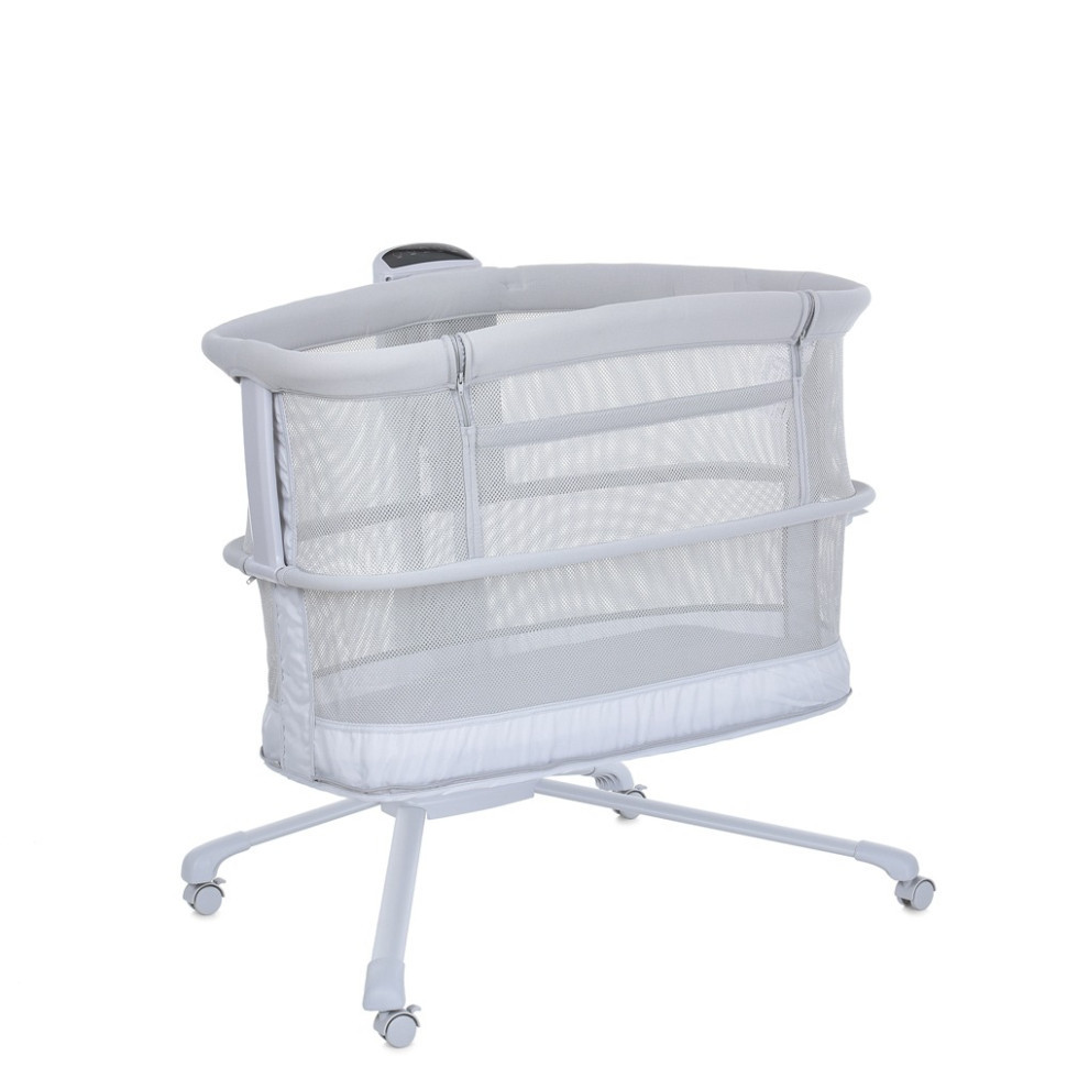 Детская кроватка-люлька 3 в 1 Mastela 3328 приставная, музыка, таймер, москитная сетка, белый Винница - изображение 9