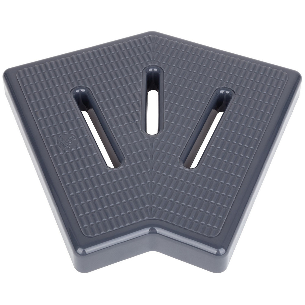 Кутовий елемент Aquaviva KKG-20-2 Classic для переливної решітки, 45°, 195х25 мм (сірий) Киев - изображение 1