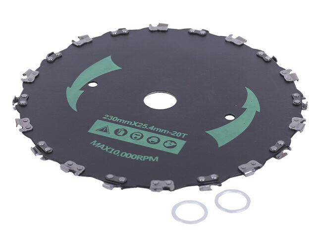 Диск 20Тх230 мм с цепью Мукачево - изображение 1