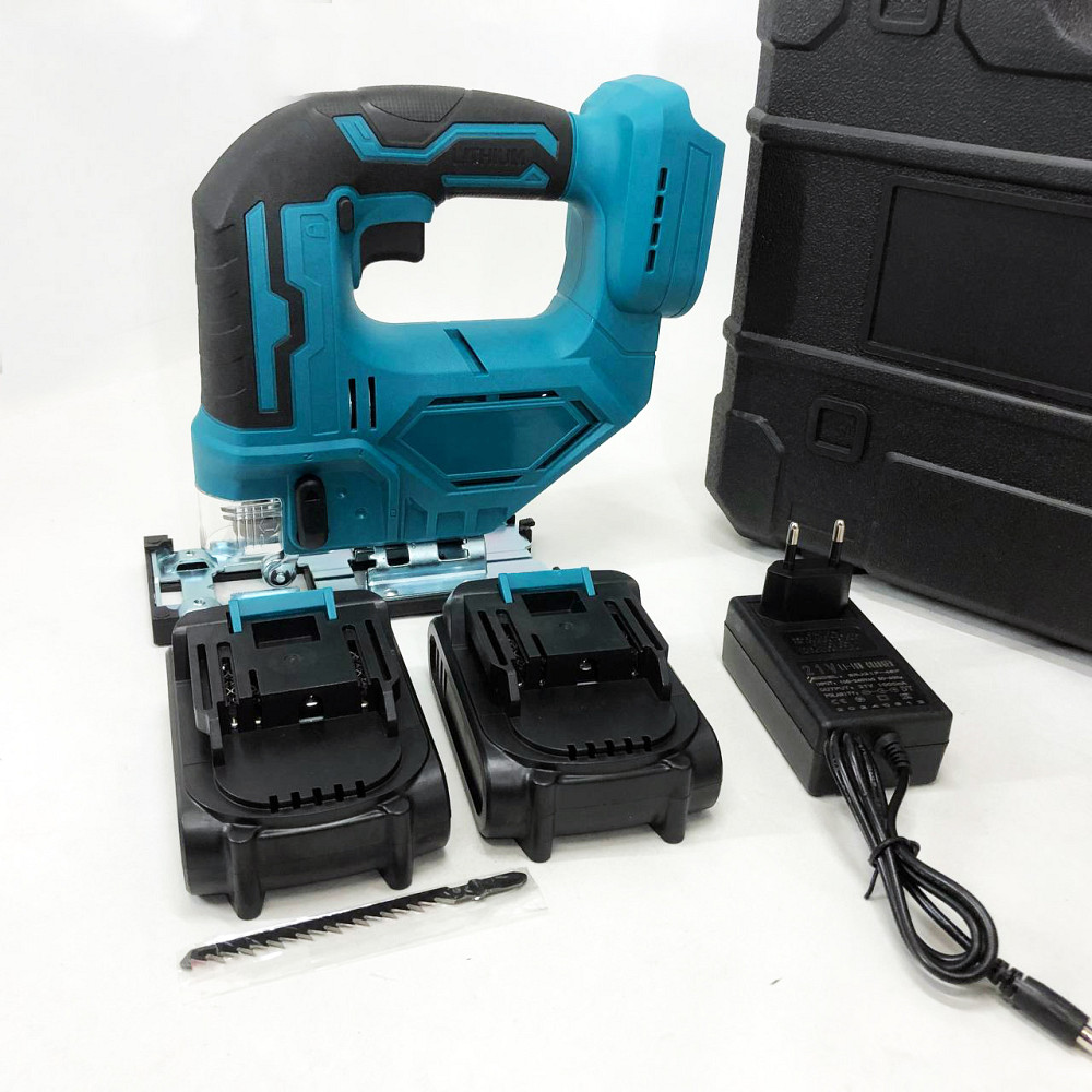 Аккумуляторный бесщеточный лобзик 24V с 2 АКБ в пластиковом кейсе с регулировкой скорости и угла наклона FE-71 Ивано-Франковск - изображение 7