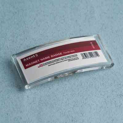 Бейдж Axent акриловий на магніті 4512 (70х30 мм) (4512-A) Вінниця