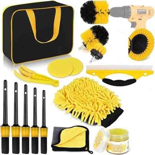 Набір для догляду за салоном та кузовом автомобіля 16 предметів Луцк