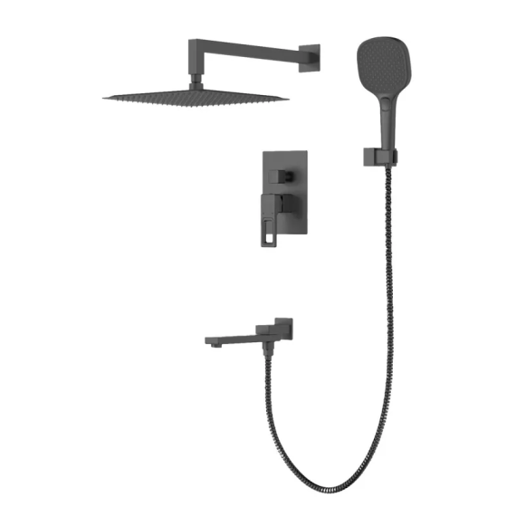 Душова система вбудована KOER KB-66009-07 3 функціі (Колір графіт) (KR5991)   ( 29344 ) Харків