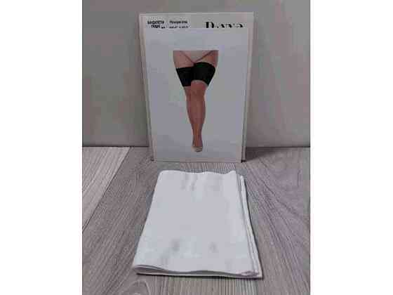 Бандалетки білий гладкі BDL001 р.3XL ТМ PANNA Київ