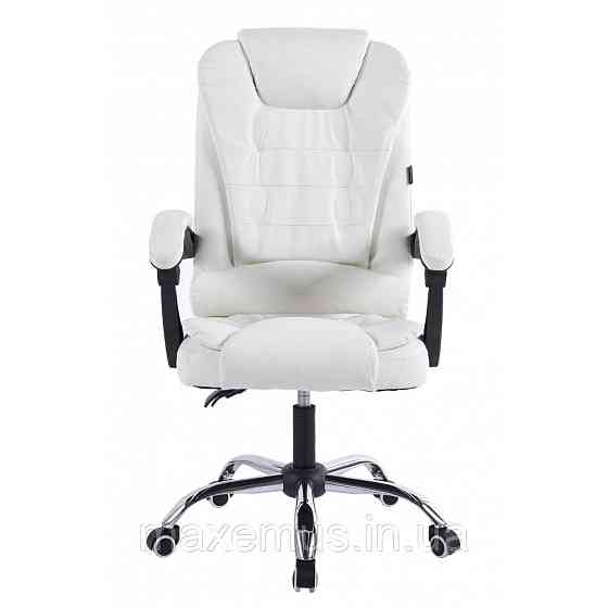 Офисное кресло операторское для персонала Bonro BN-6070 кресло для офиса компьютерное белое кресла офисные Мостиска