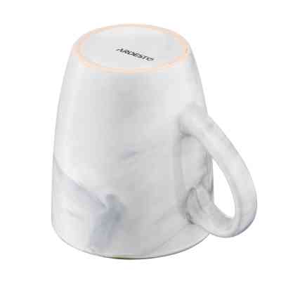 Чашка Ardesto Marmo, 390мл, кераміка, білий (AR2939MRW) Вінниця