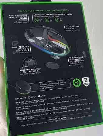 Миша Razer Basilisk V3 Pro Wireless/USB White (бездротова) Київ