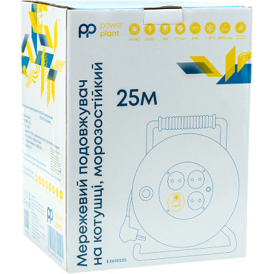 Сетевой удлинитель PowerPlant JY-20022/25, 25м (EX610525) Винница - изображение 2