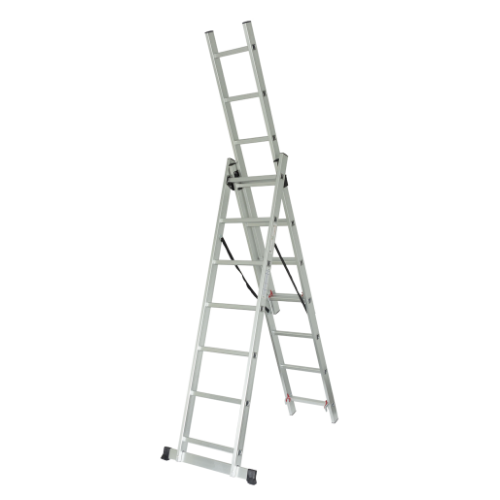 Драбина 7-ми сходинкова універсальна розкладна SIGMA Житомир - фото 9