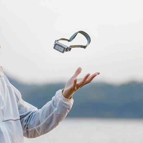 Фонарь налобный Naturehike CNK2550ZM011, серый Киев