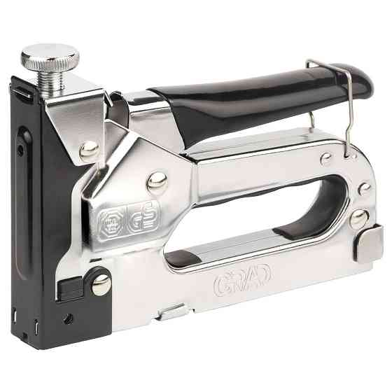 Grad Степлер с регулятором для скоб 4-14мм (хром) GRAD (2821125) Киев