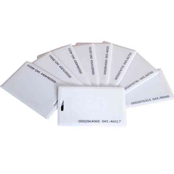 RFID карта доступу EM-Marin SEVEN R-72 товста 1,6 мм Київ