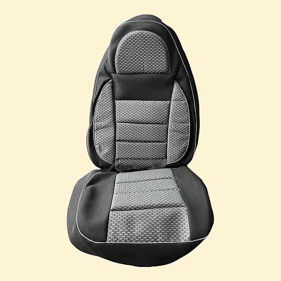 Чехлы на сиденья авто, универсальные авточехлы с замками для спинки, комплект 4 шт. Киев