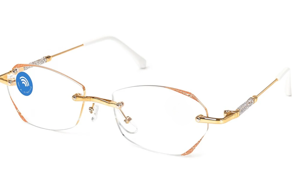 Очки для зрения с защитой от синего света металлическая оправа -1.5 Луцк - изображение 1