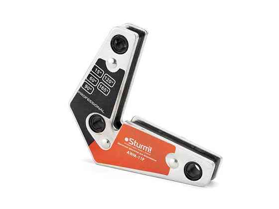 Магнітний фіксатор для зварювання 11 кг 15°/60°/90°/120°/165° Sturm AWM-11P (читувати опис) Рівне