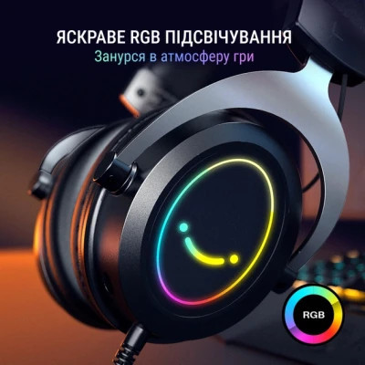 Навушники Fifine H3 RGB Black (H3) Вінниця - фото 9
