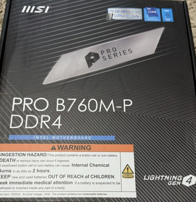 Материнская плата MSI PRO B760M-P DDR4. Харьков - изображение 2