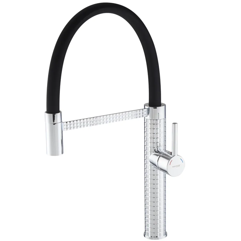 Кухонний змішувач Mixxus Premium Oliwer 017 REFL.BLACK MI6965 Харків - фото 1