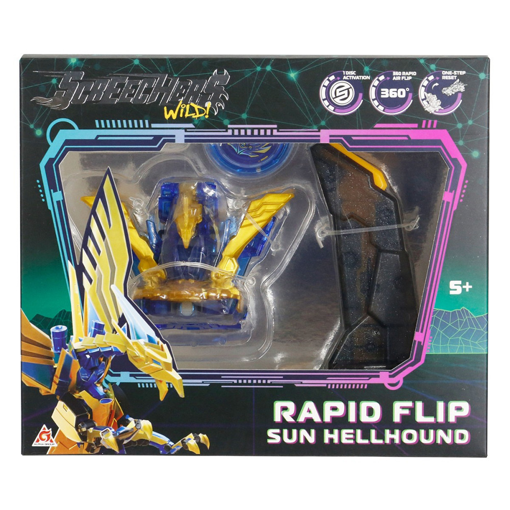 Ігровий набір Screechers Wild! S5 L0.5 V2 - Сан Хелхаунд Дніпро - фото 8