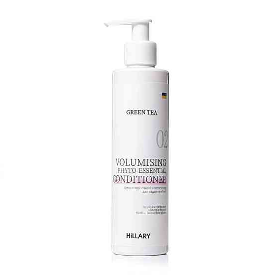 Фітоесенціальний кондиціонер для надання об’єму Green Tea Green Tea Volumising Phyto-essential Conditioner Hillary 250 мл Київ