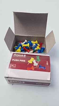 Кнопка "AXENT" силов,в карт кор 30шт (4203)  (1 пачка) Харків