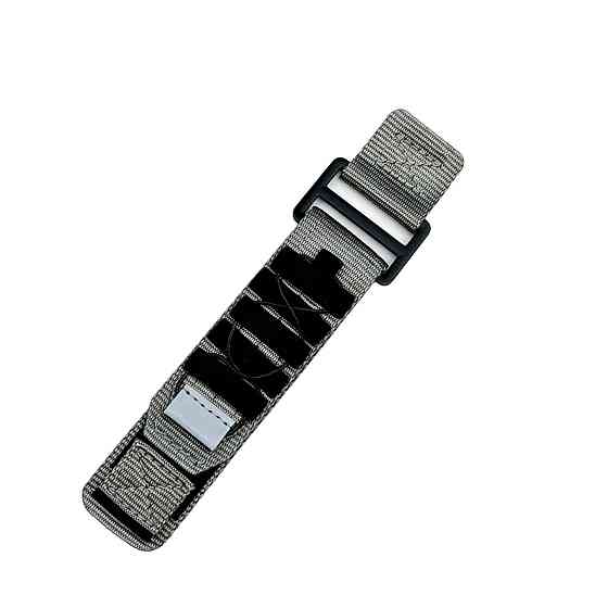 Ремінець для годинника Nylon Pro Grey 20 мм SBR Київ