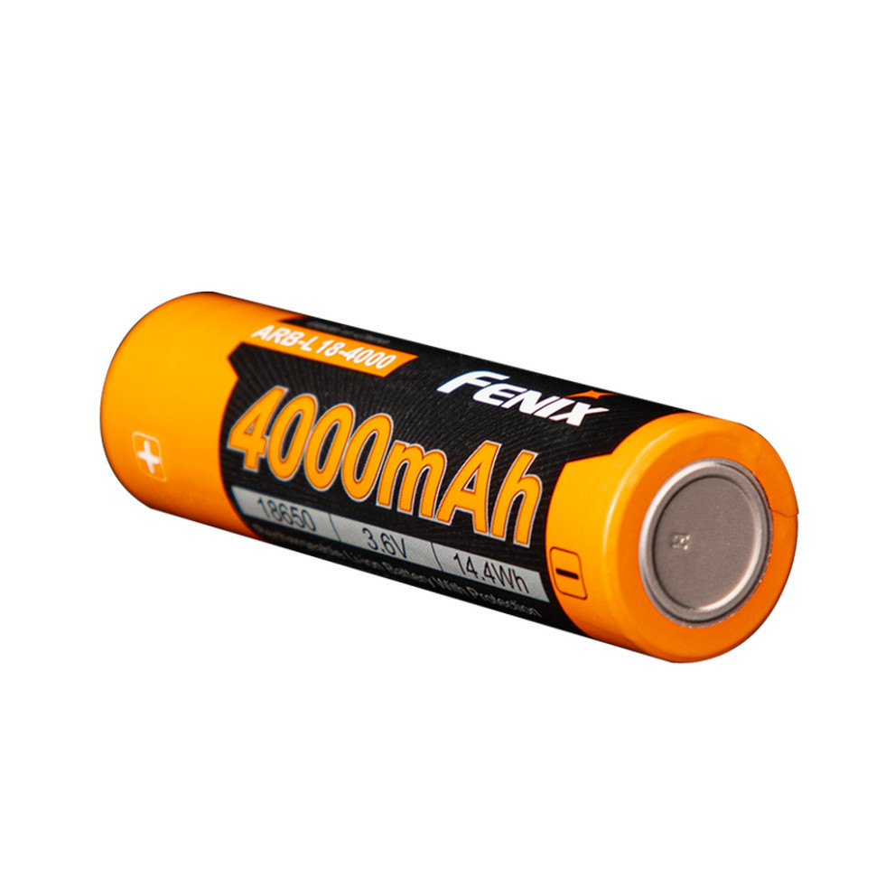 Аккумулятор 18650 Fenix 4000mAh 3.6V (Черно-желтый) Киев - изображение 4