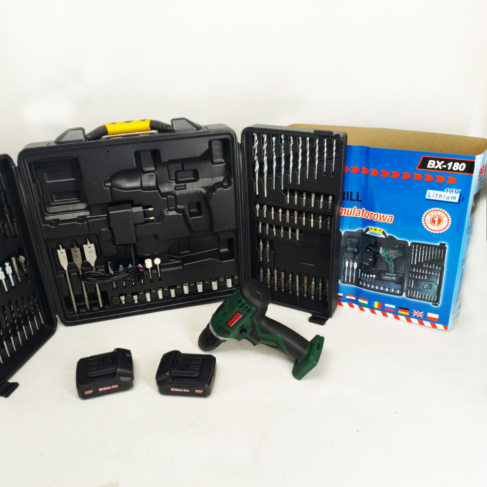 Мощный надежный аккумуляторный шуруповерт, Насадка-шуруповерт для дома, Компактный ударный шуруповерт BG-38 Львов - изображение 7