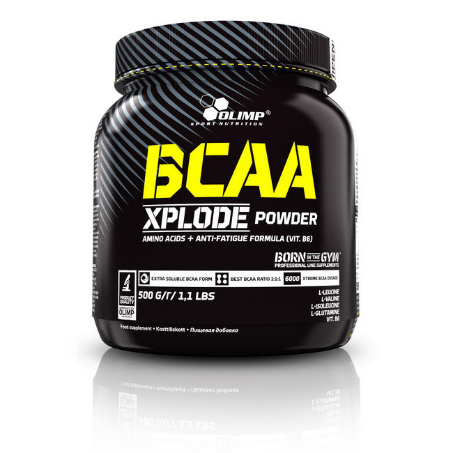 Аминокислоты Olimp BCAA Xplode Powder 500 г, mojito Луцк - изображение 1