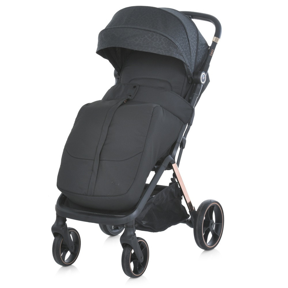 Дитяча прогулянкова коляска BEYA ME 1127-G Black Leo Вінниця - фото 7