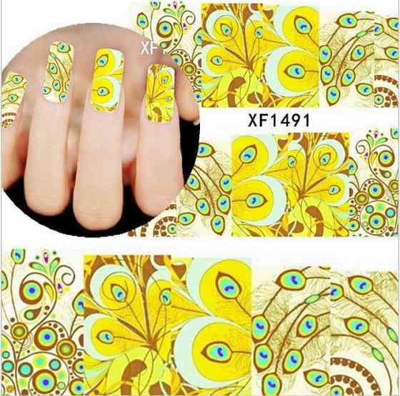 Наклейки для ногтей XF1491 Киев