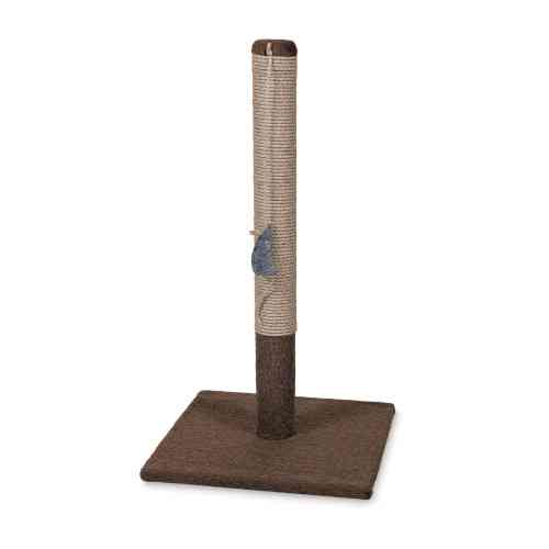 Царапка столбик Природа Мими Brown для кошек 36x36x66 см Киев